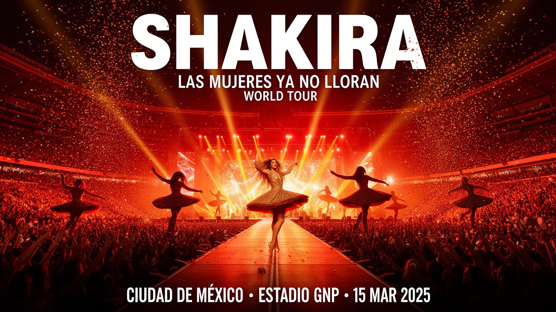 Shakira — Las Mujeres Ya No Lloran World Tour