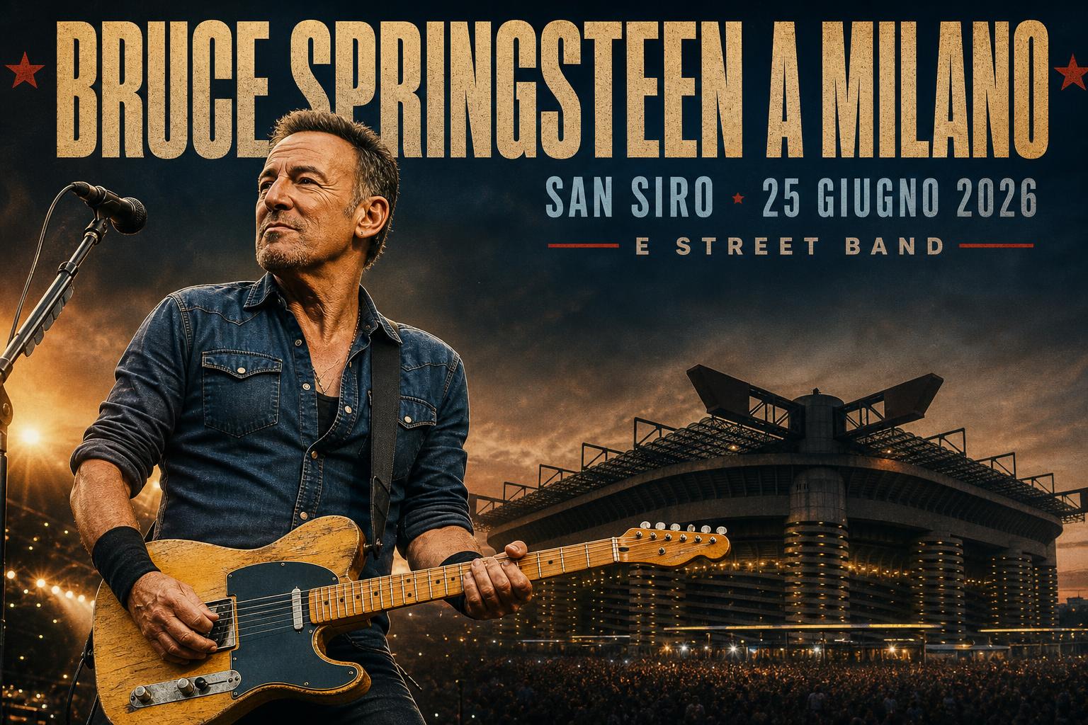 Bruce Springsteen in Milan