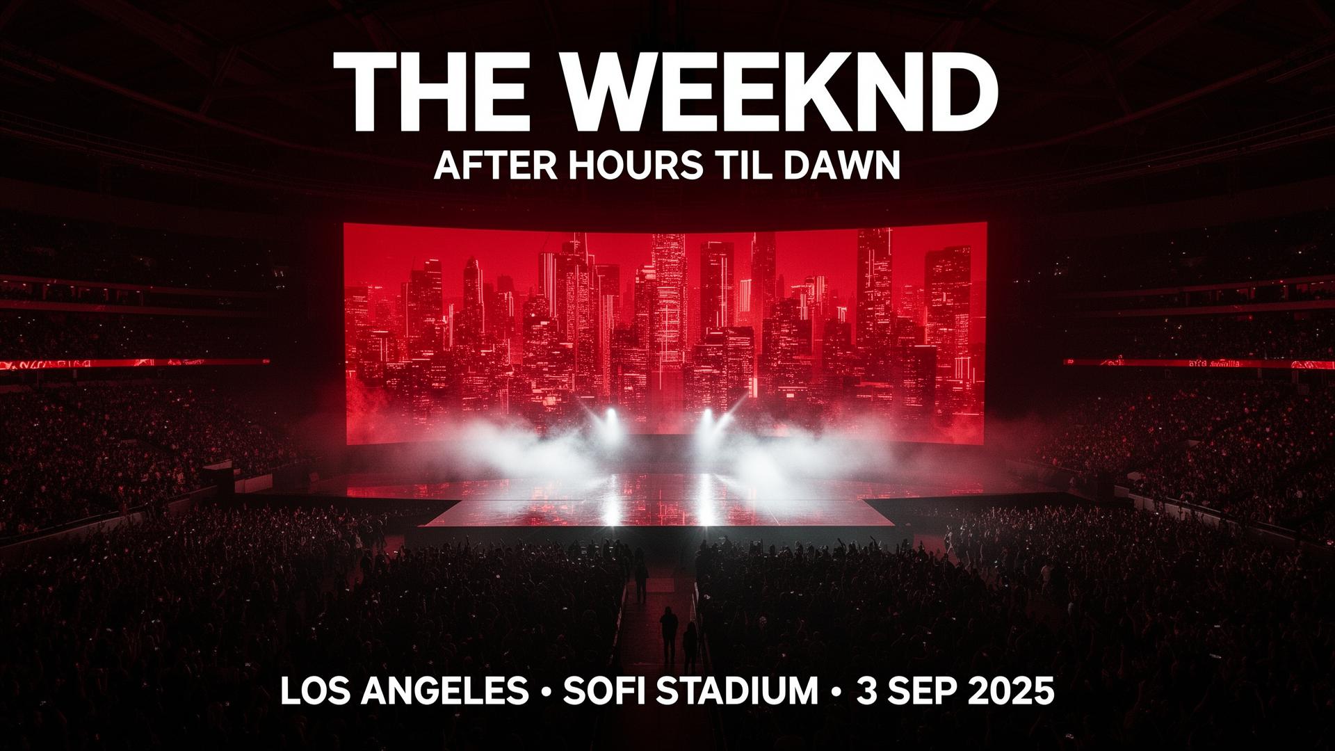 The Weeknd — After Hours Til Dawn Tour