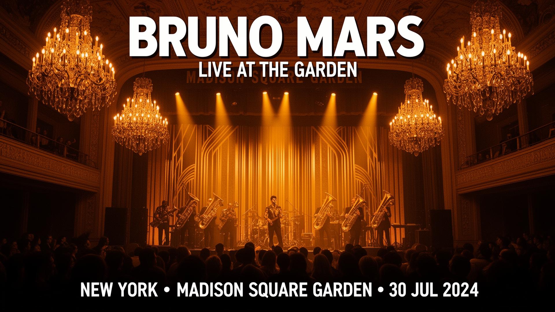 Bruno Mars — Live at the Garden