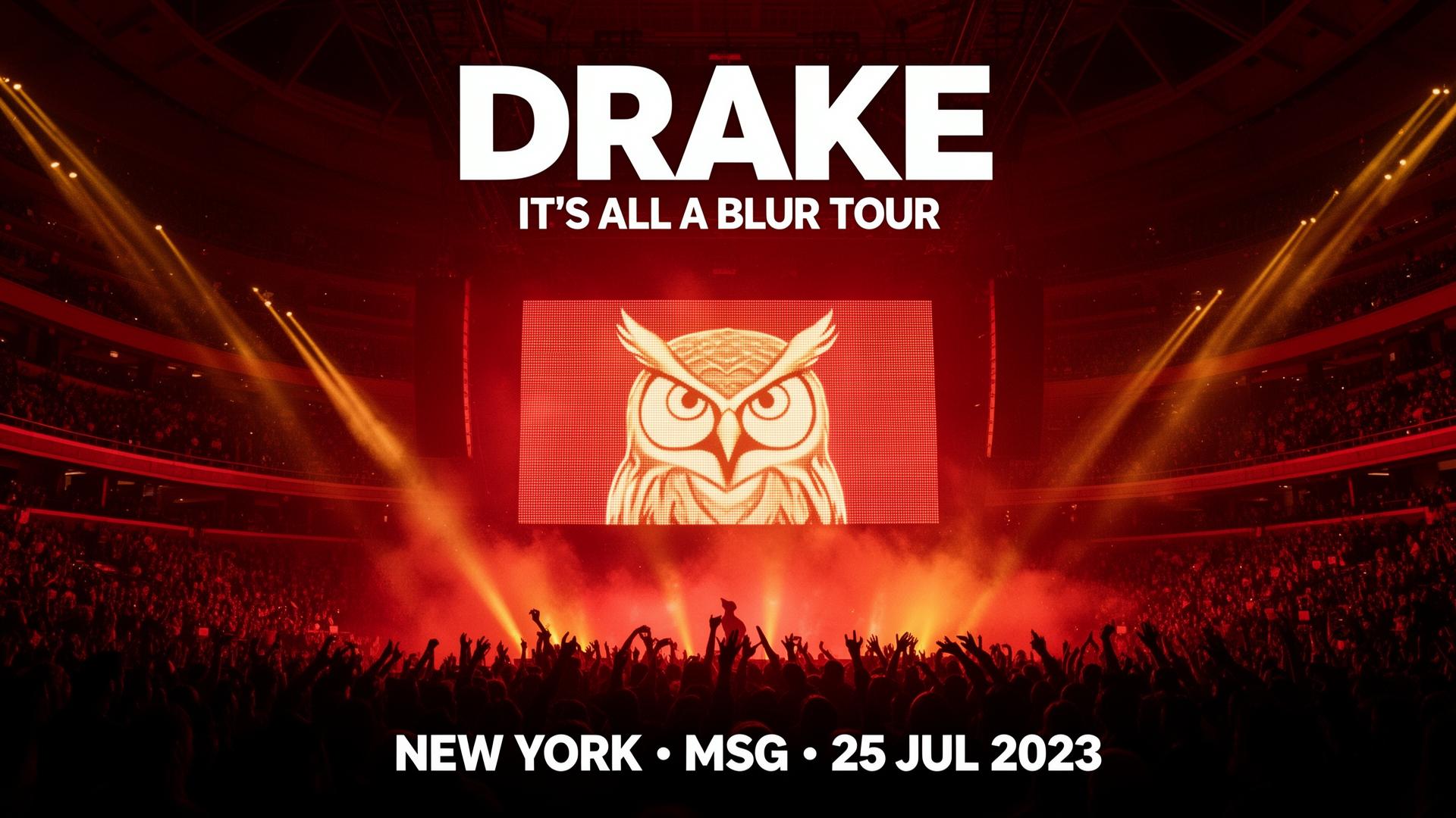 Drake — It's All A Blur Tour