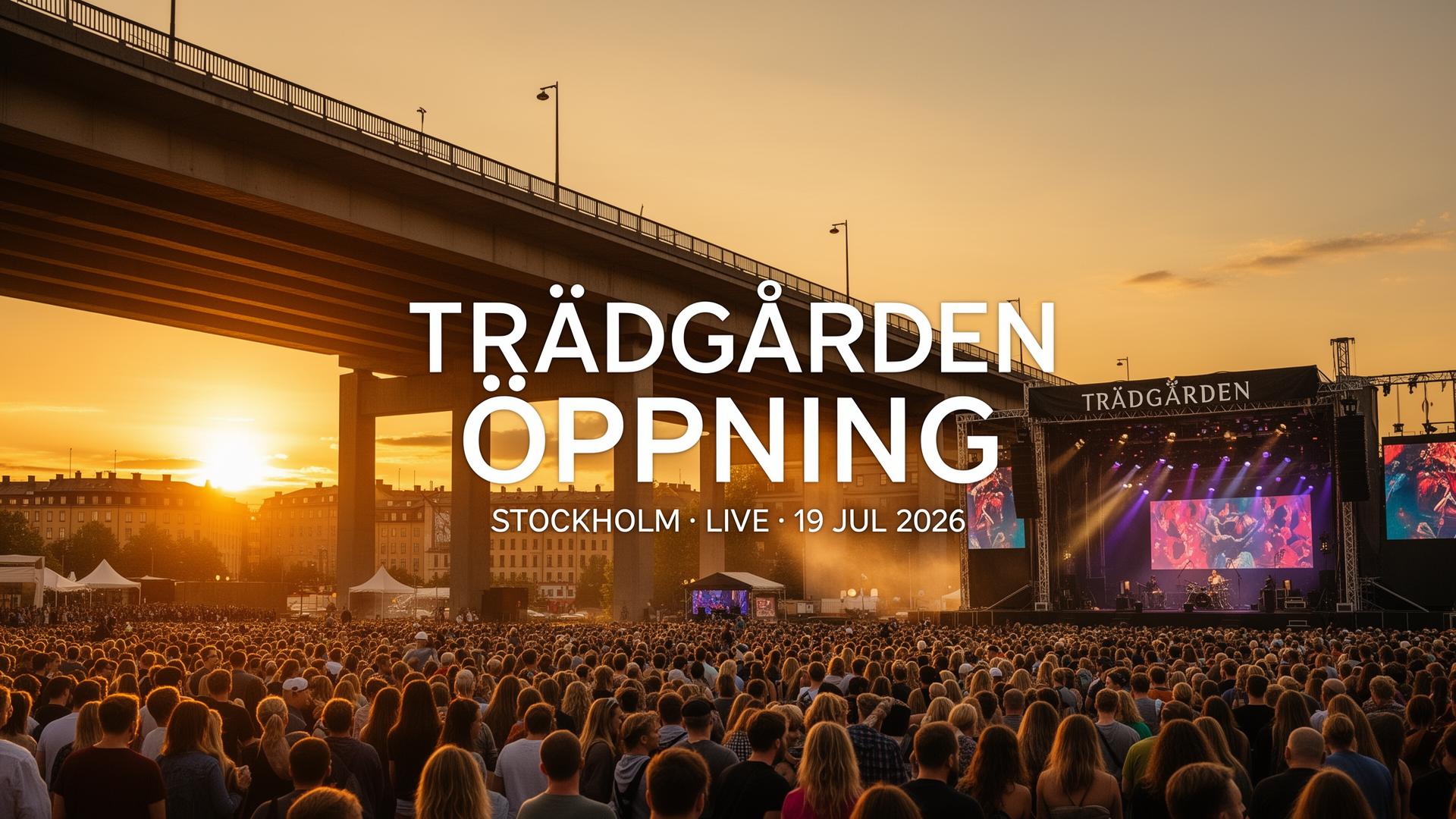 Trädgården Opening