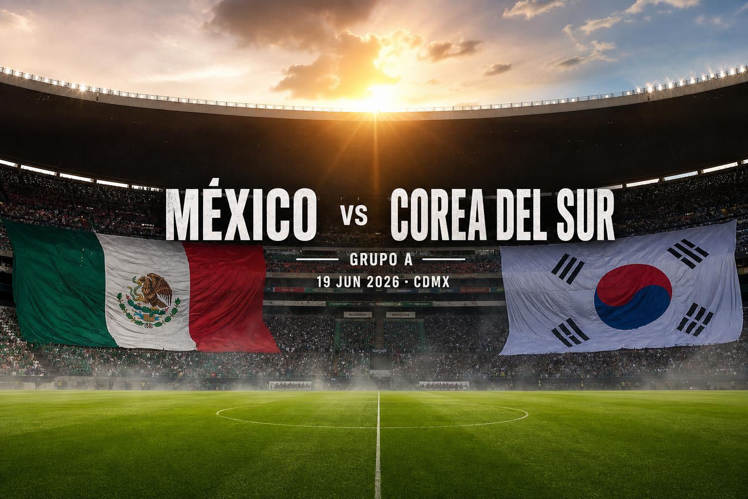 World Cup 2026 — Mexico vs South Korea (Group A)